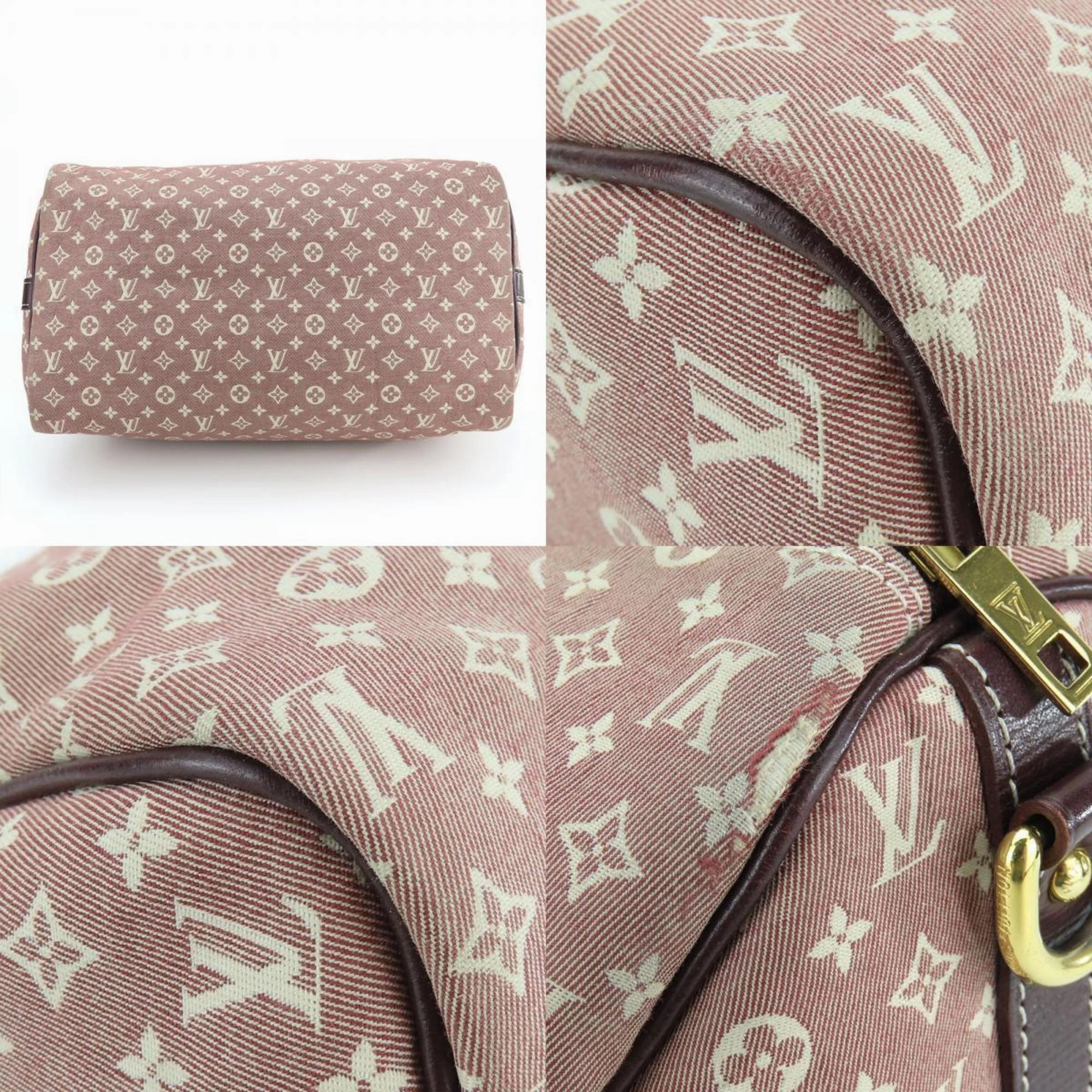 Louis Vuitton Sepia Monogram Mini Lin Handbag (Pre-Owned)