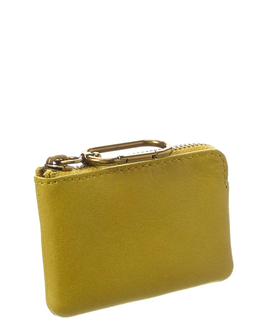 Madewell The Leather Carabiner Mini Pouch