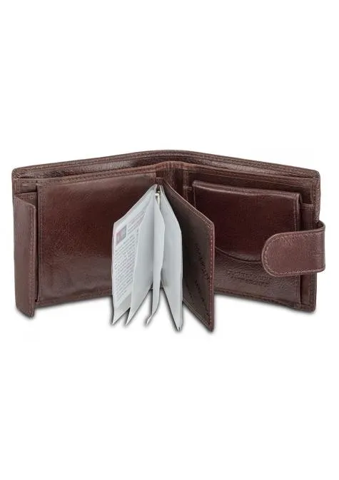 Mancini EQUESTRIAN-2 Deluxe Mens Wallet with Coin Pocket