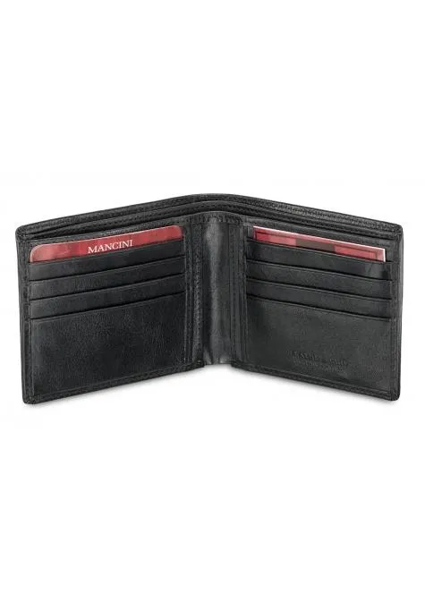 Mancini EQUESTRIAN-2 Mens Classic Billfold Wallet
