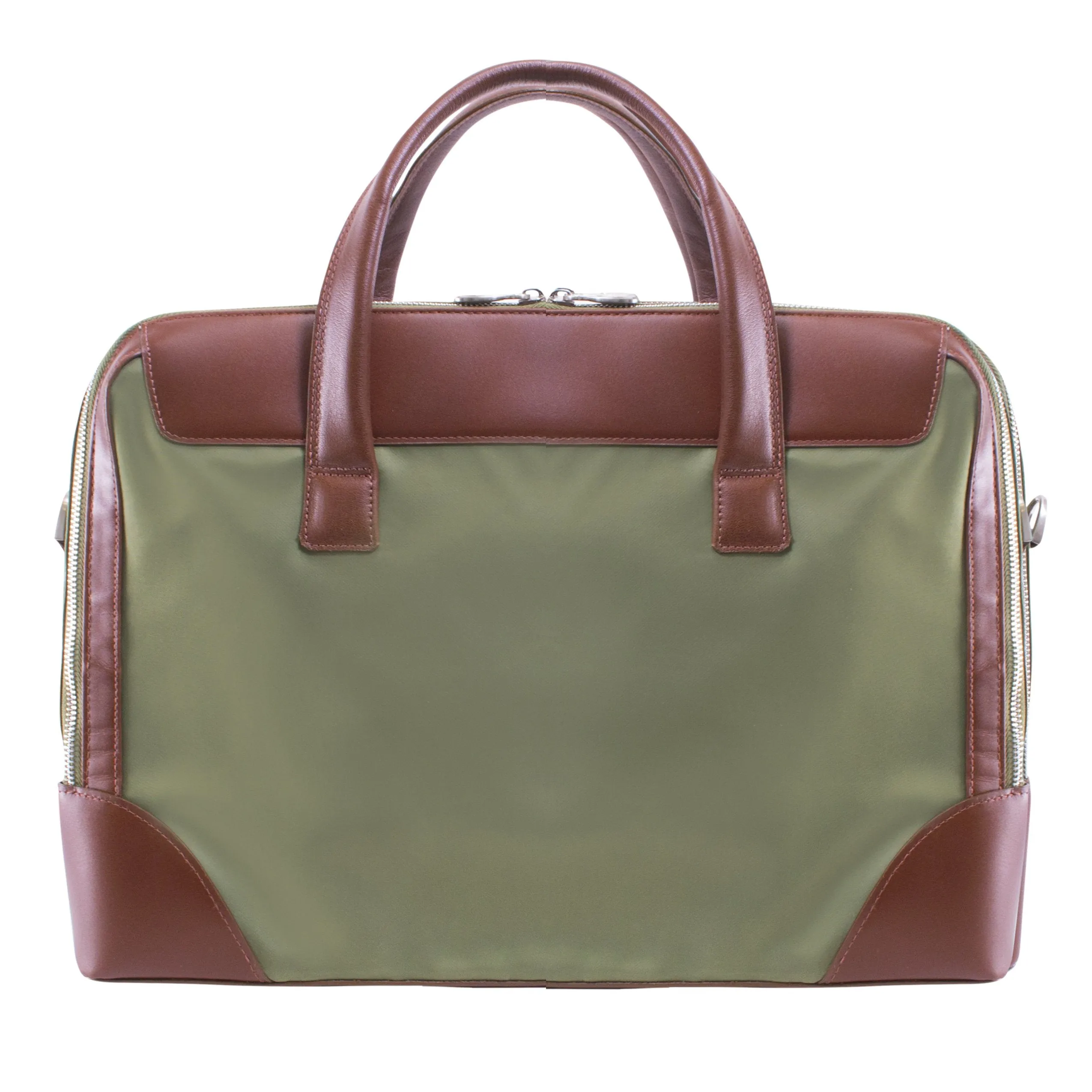 McKlein USA N Series Harpswell 17" Nylon Dual Compartment Laptop Briefcase