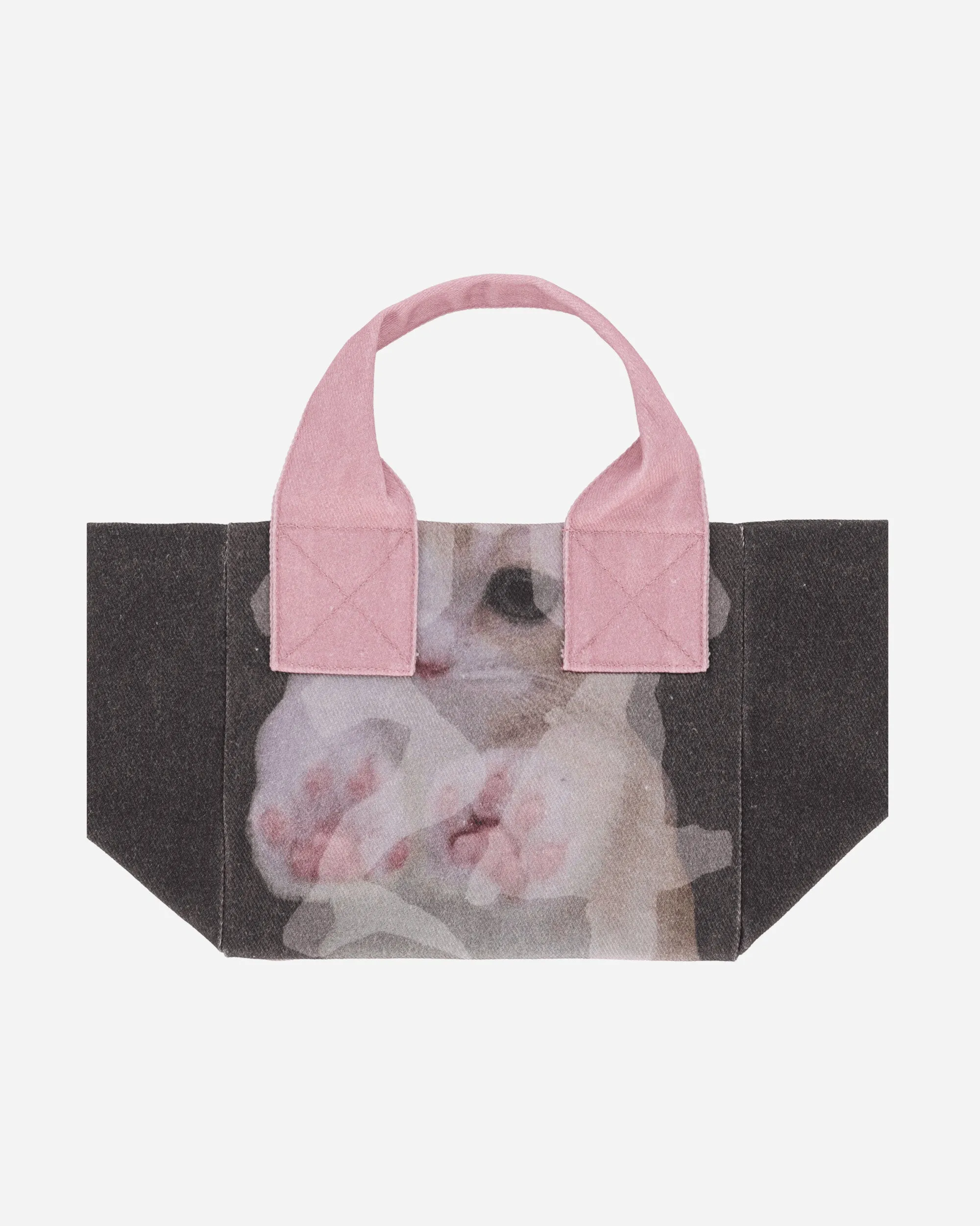 Mini Tote Bag Cat Print