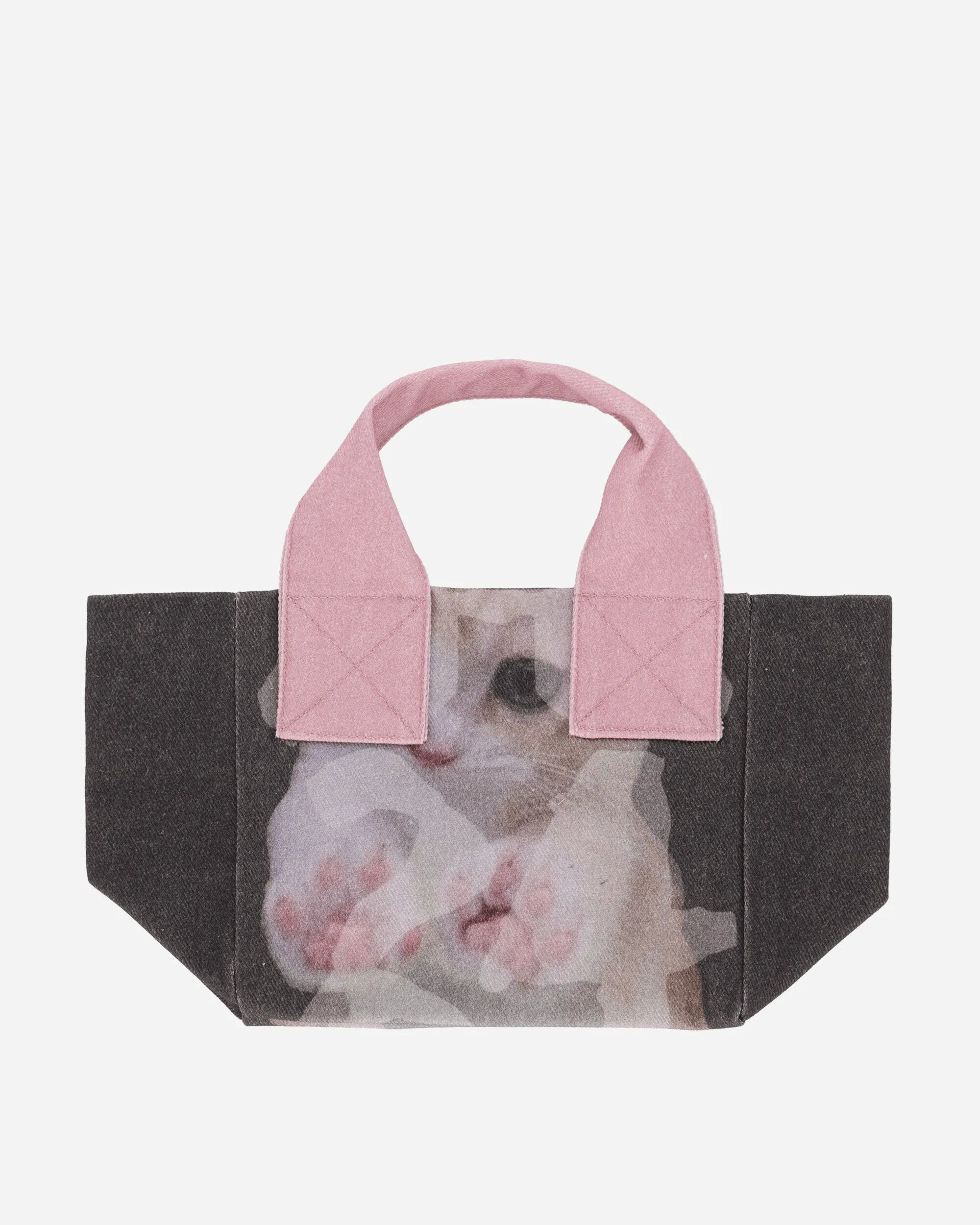 Mini Tote Bag Cat Print