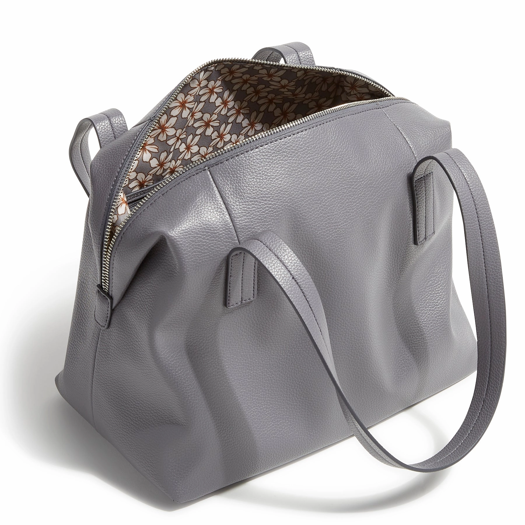 Outlet Faux Leather Slouchy Satchel