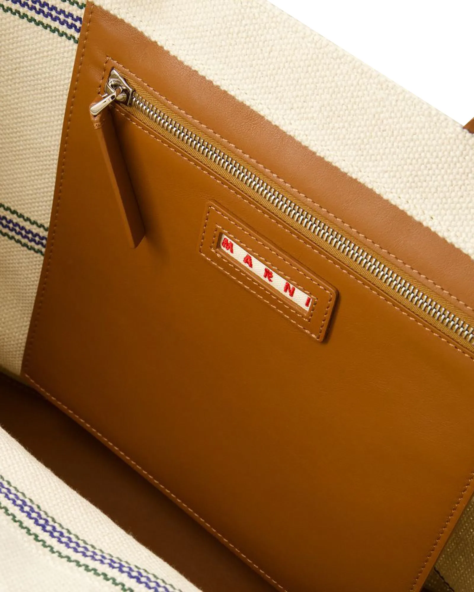 Pelletteria Uomo Shopper Bag - Marni - Cotton - Beige