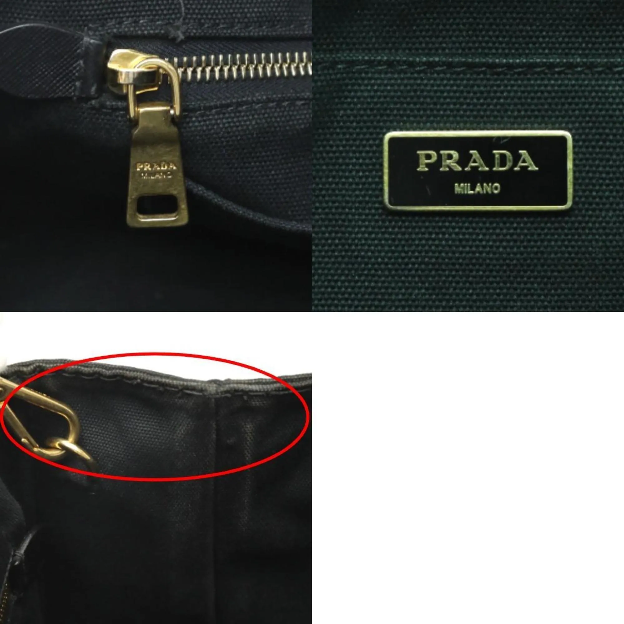 Prada Canapa blue - Jeans Tote Bag (Pre-Owned)