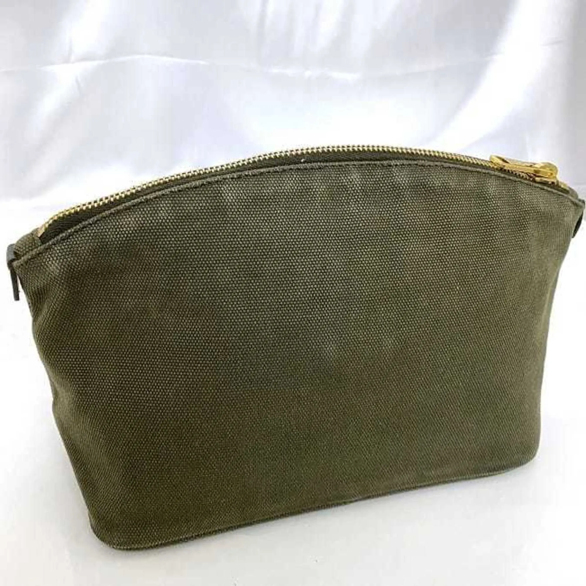 Prada Canvas Clutch Bag (Pre-Owned)