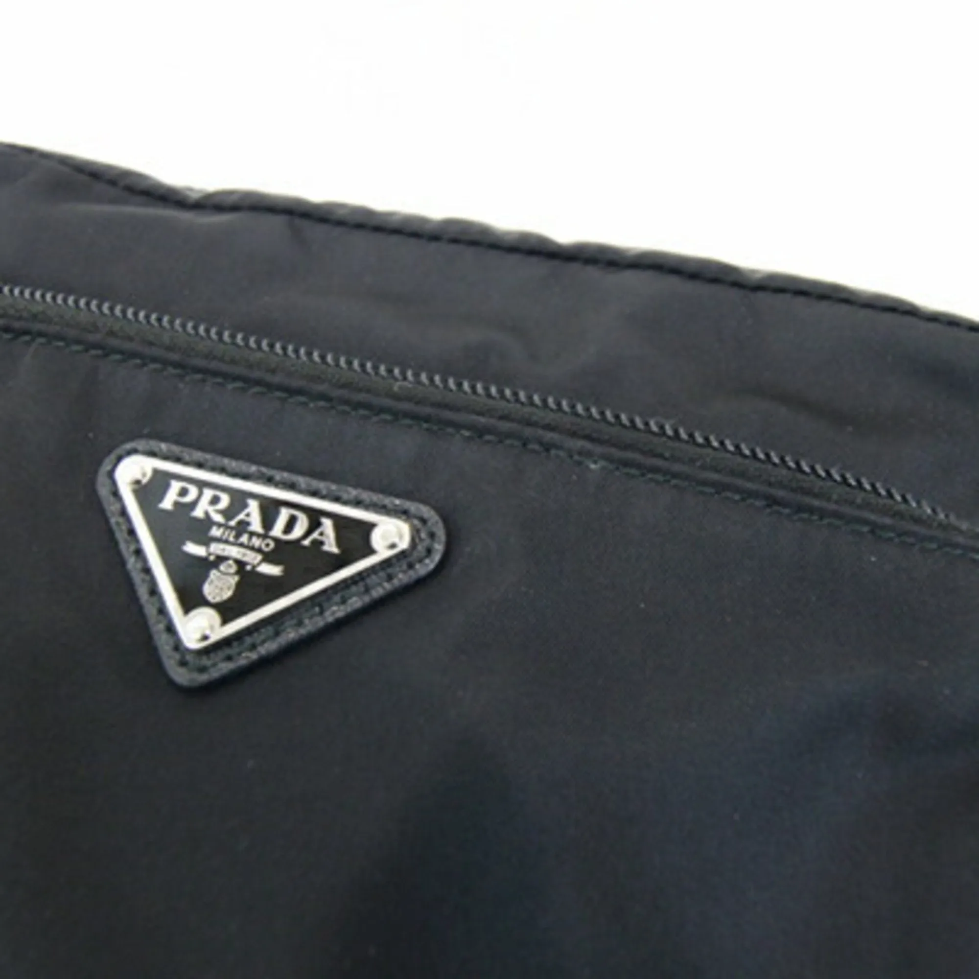 Prada Nylon Clutch Bag Pouch (Pre-Owned)