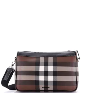 Rambler Messenger Bag Check E-Canvas