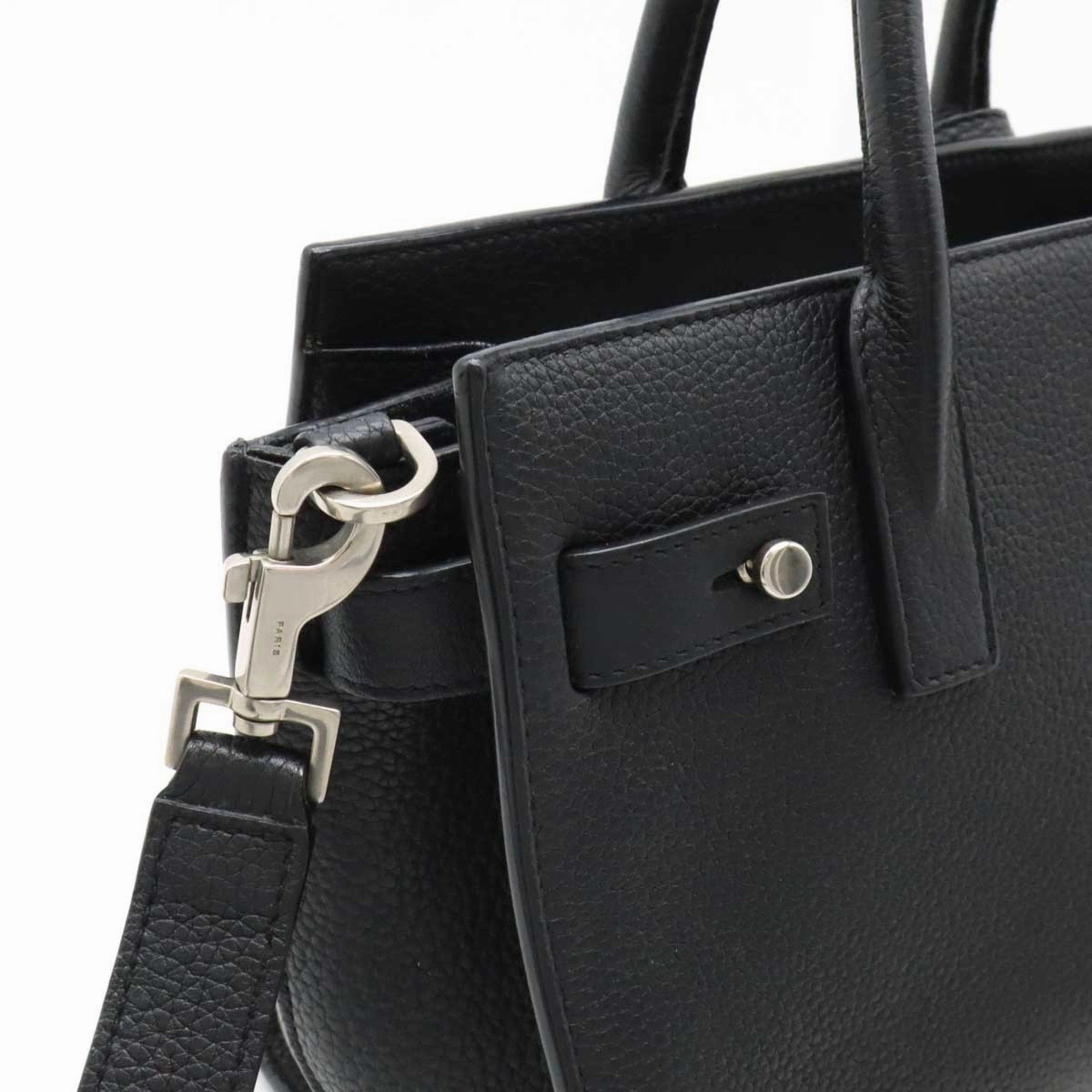 Saint Laurent Leather Handbag (Pre-Owned)