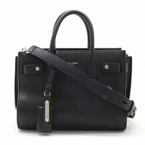 Saint Laurent Leather Handbag (Pre-Owned)