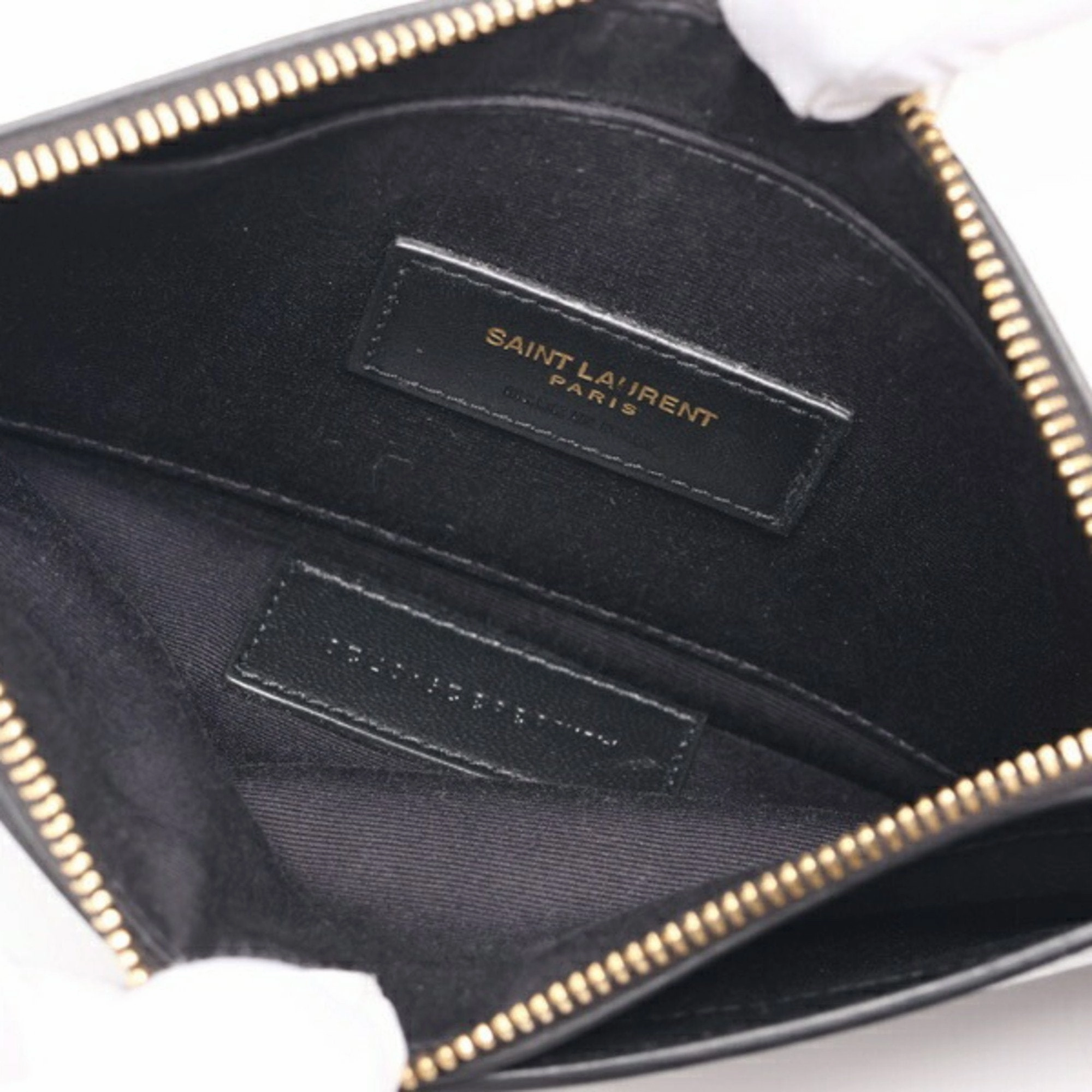 Saint Laurent Leather Pouch (Pre-Owned)