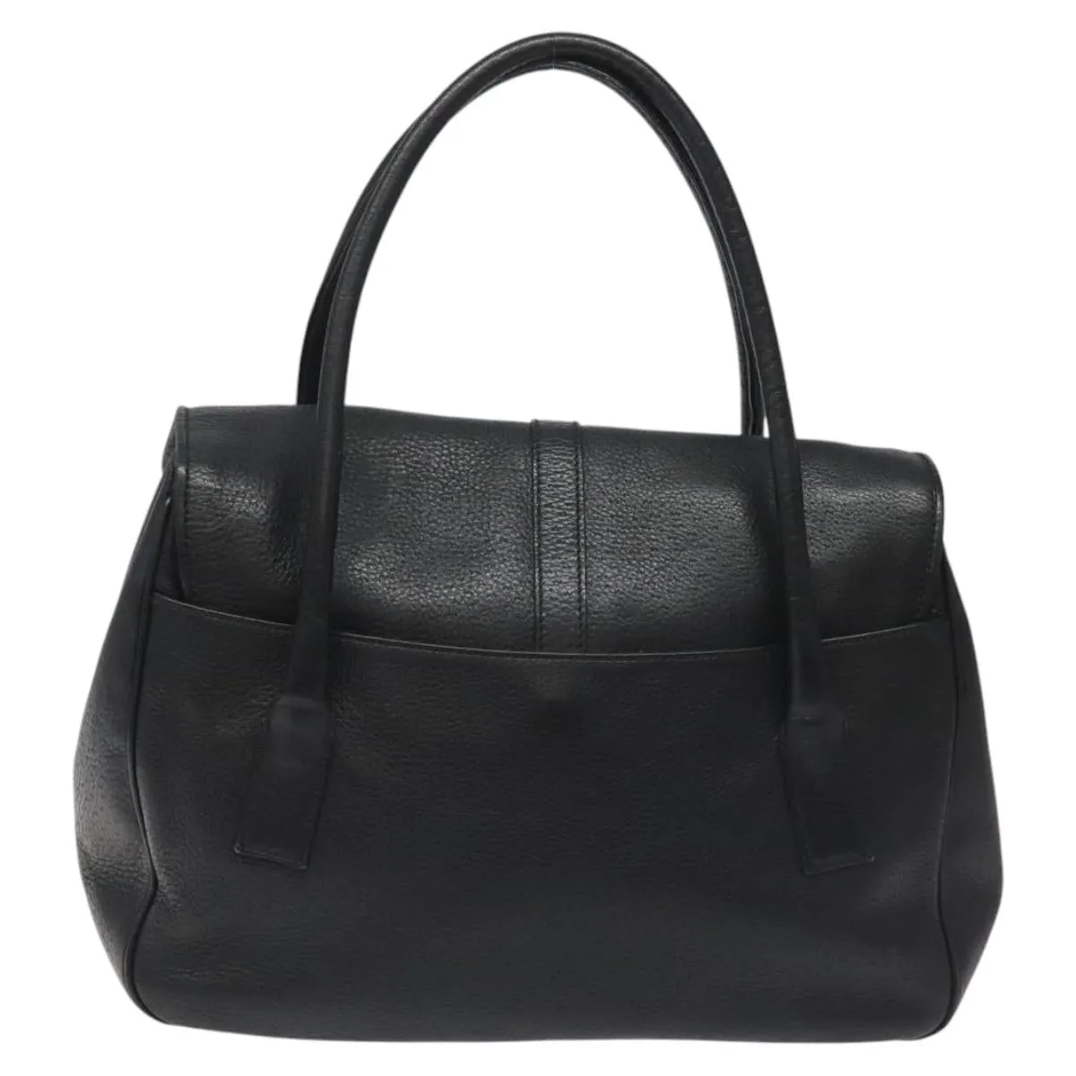 Salvatore Ferragamo Gancini Leather Tote Bag (Pre-Owned)