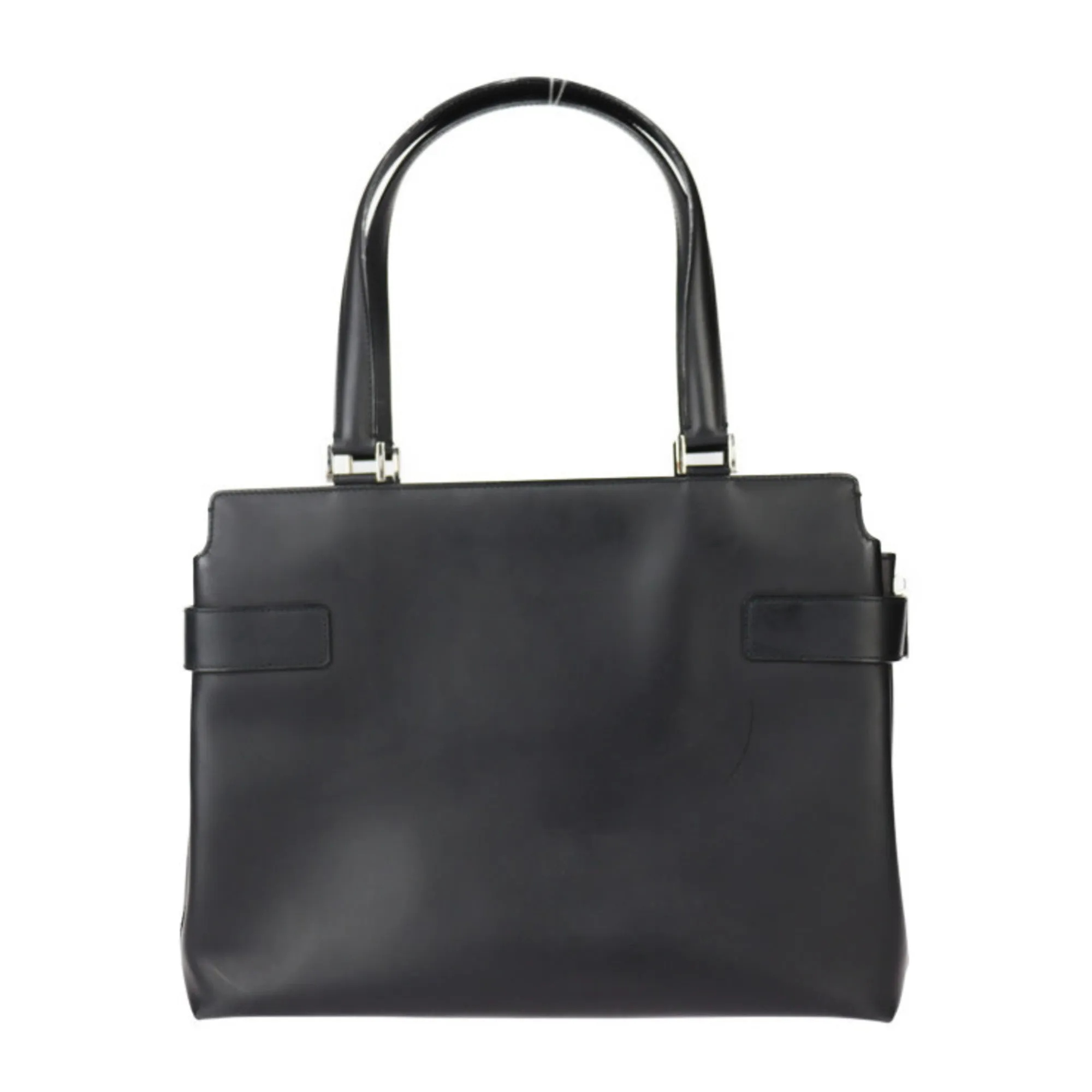 Salvatore Ferragamo  Leather Handbag Shoulder Bag Tote Bag (Pre-Owned)