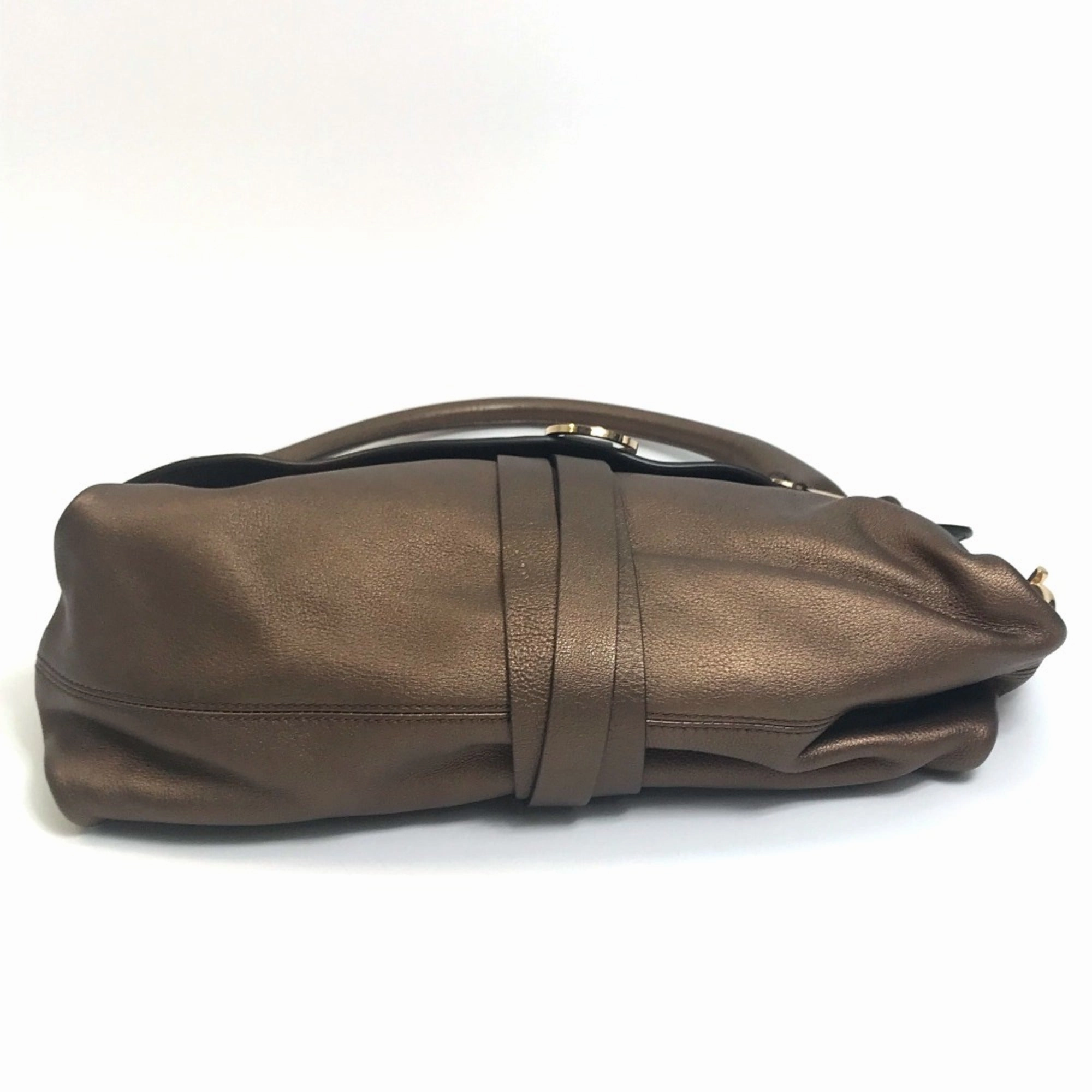 Salvatore Ferragamo  Leather Handbag (Pre-Owned)