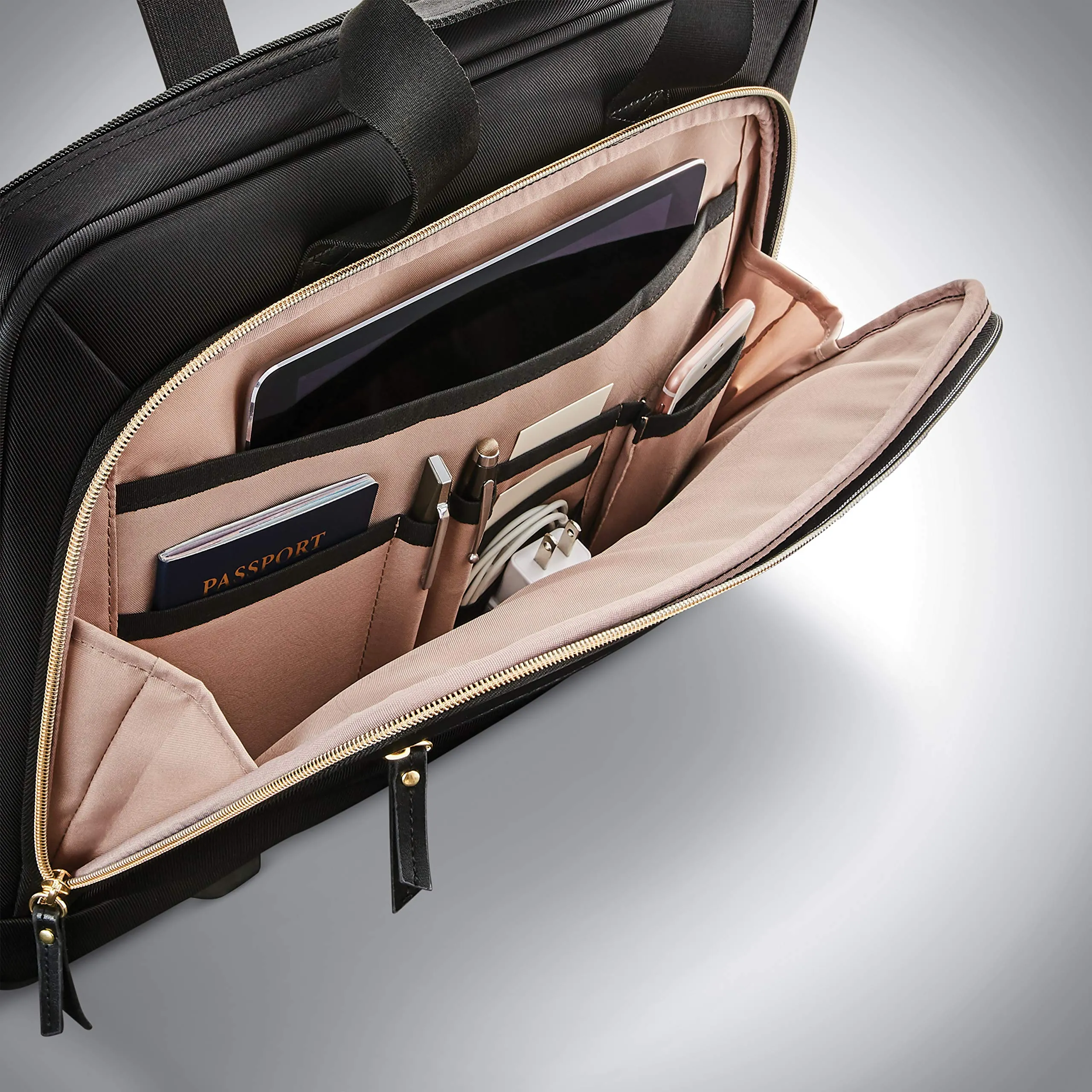 Samsonite Women's Mobile Solution Business Travel - Upright Wheeled Mobile Office