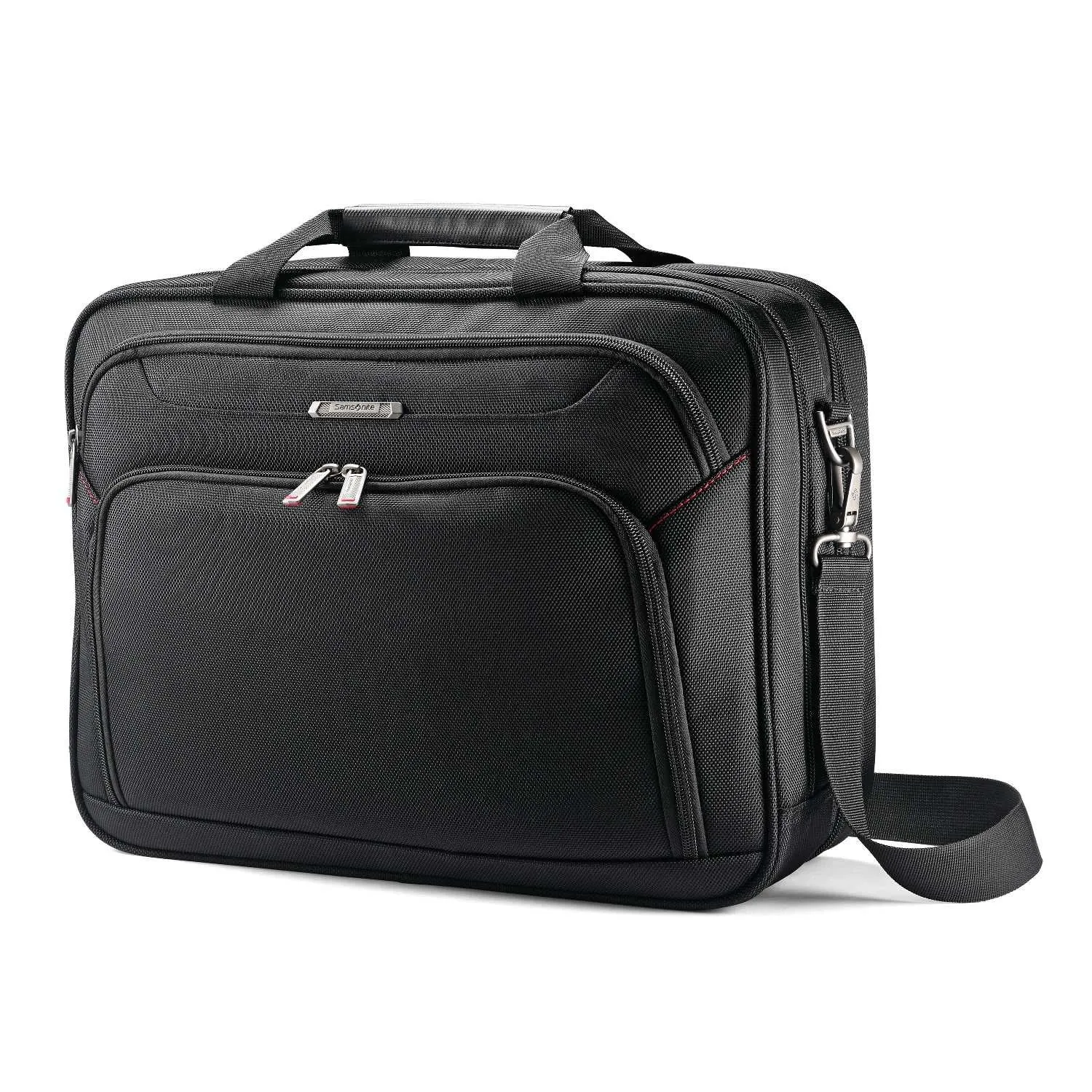 Samsonite Xenon 3.0 Gusset Check-Point Friendly Tech Locker Brief, Black, Double