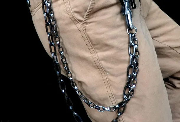Sliver biker trucker punk elephant hook wallet Chain for chain wallet biker wallet trucker wallet
