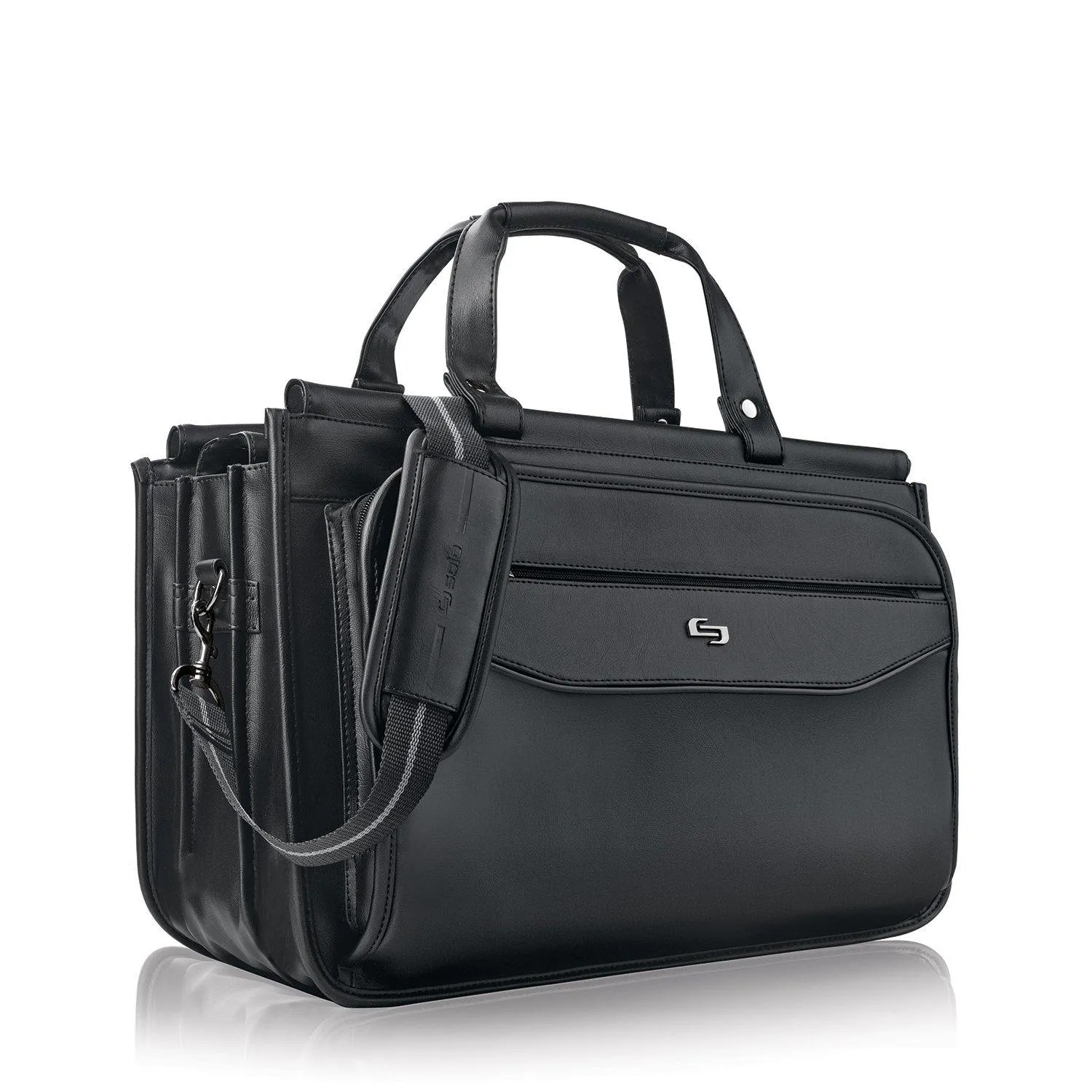 Solo Harrison 16" Triple Compartment Laptop Briefcase