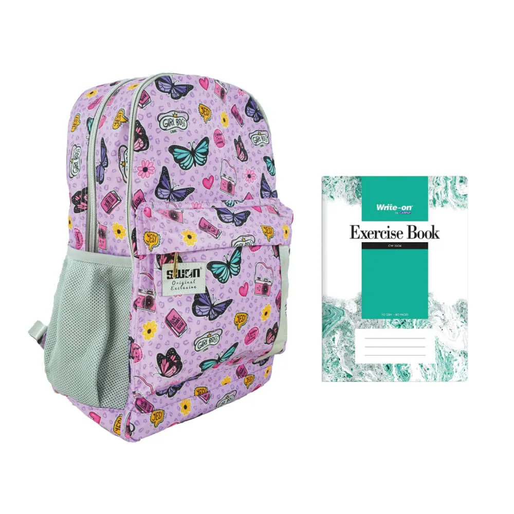 Swan Kids Children Easy Pac School Bag (XL)