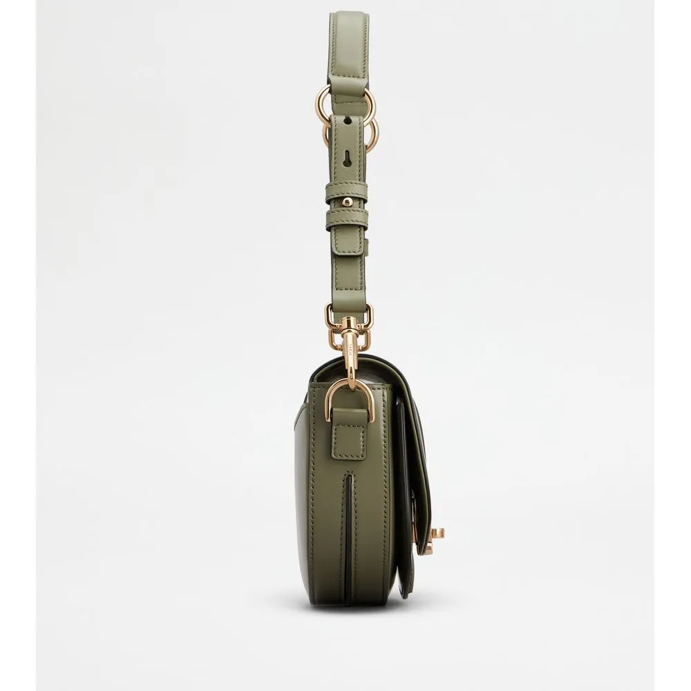 T Timeless Shoulder Bag in Leather Mini