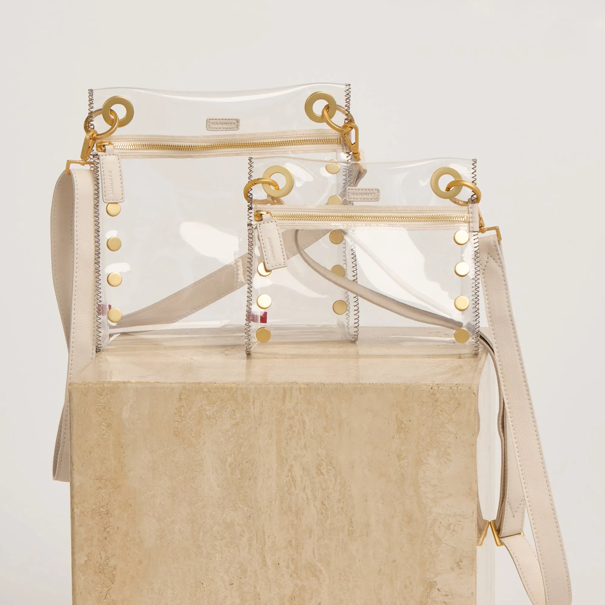 Tony | Calla Lily White/Brushed Gold | Sml