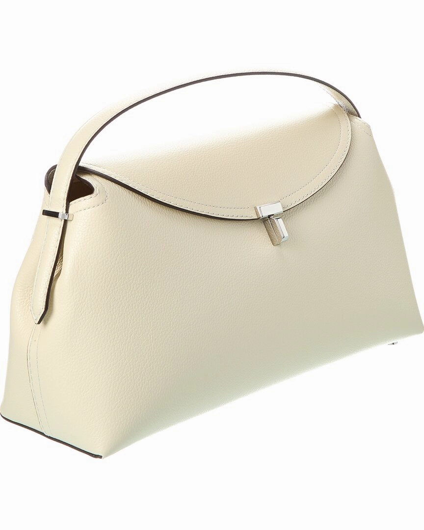 TOTEME T-Lock Leather Satchel