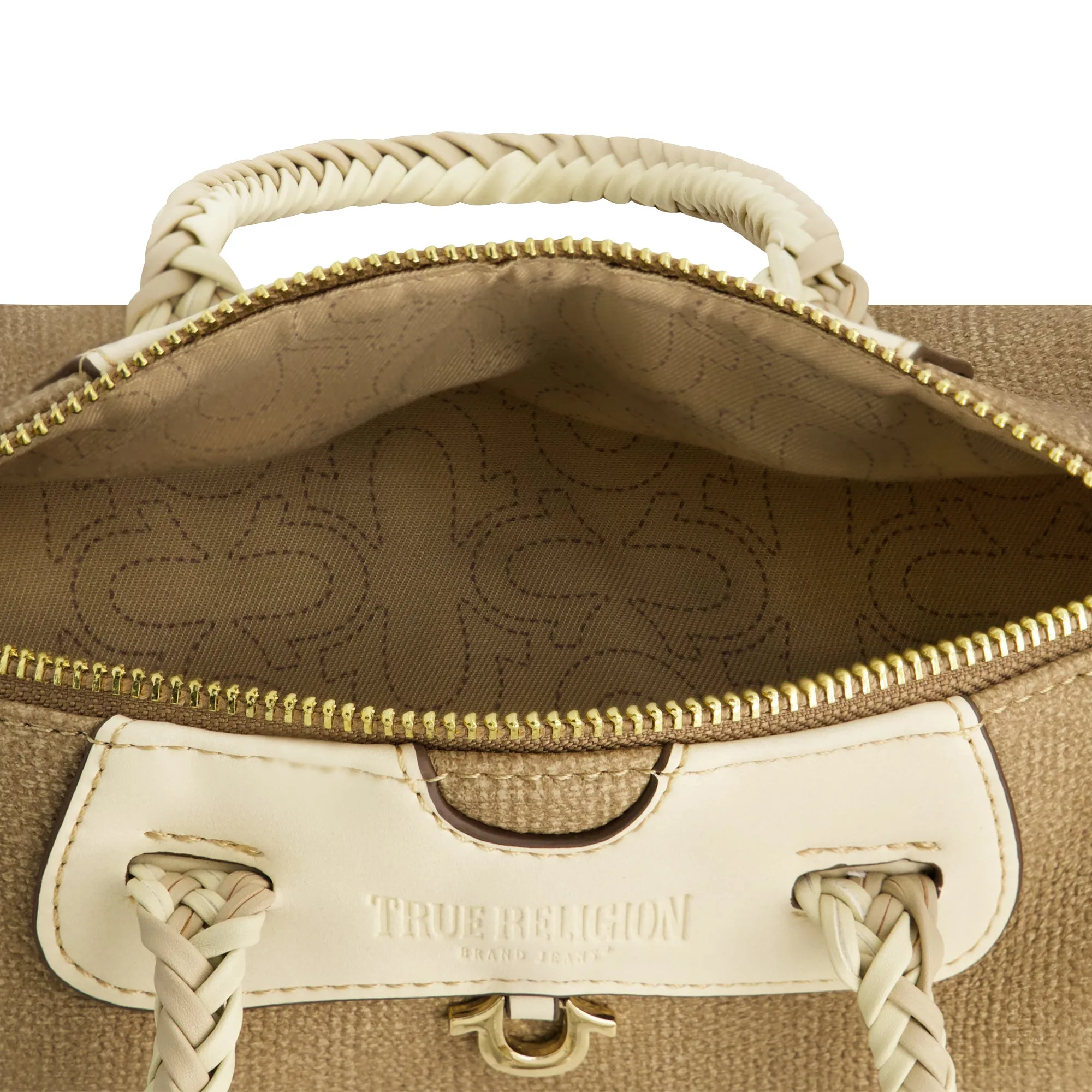 True Religion Suede Mini Duffel Crossbody