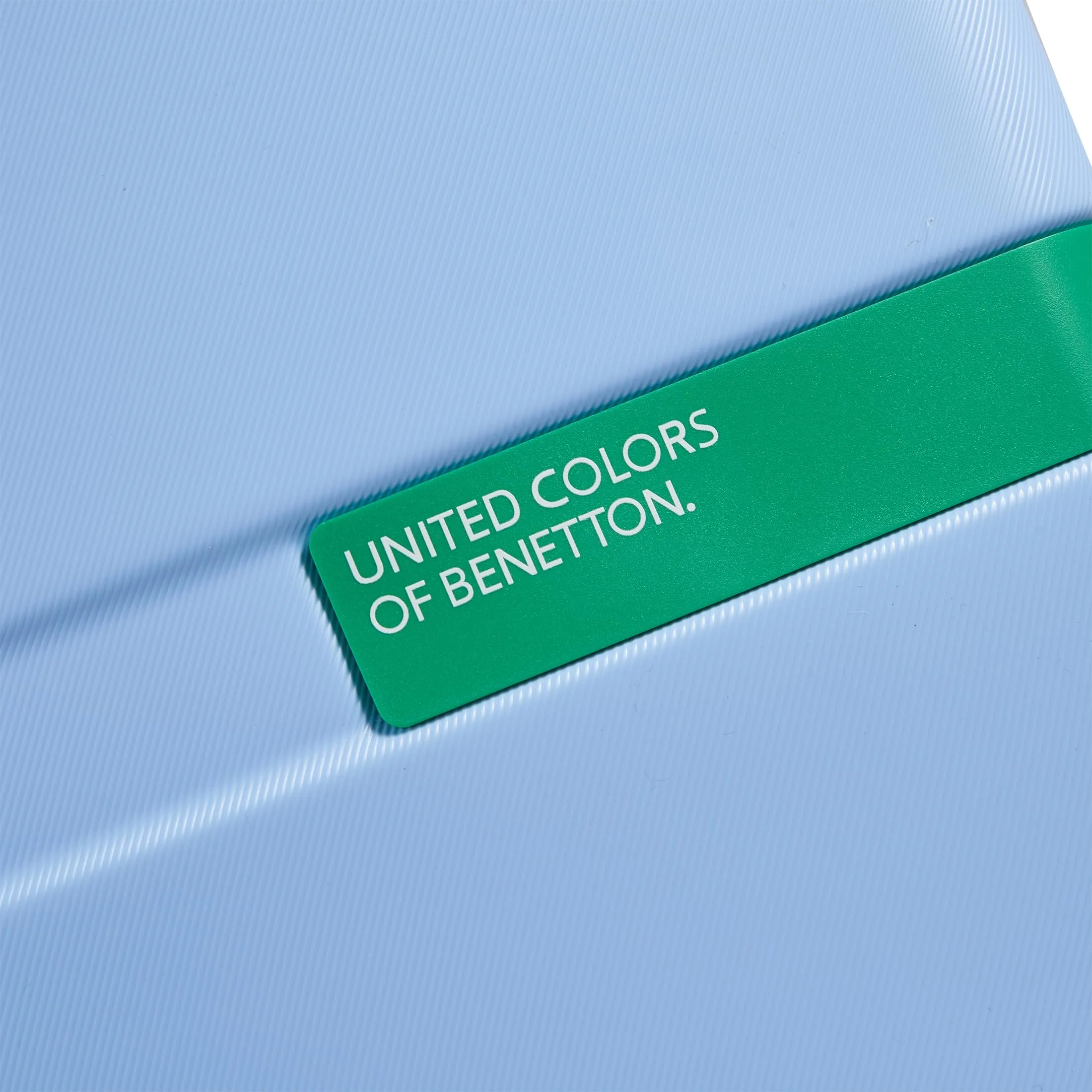 United Colors of Benetton Now Hardside Luggage with Spinner Wheels (3 Piece Set 19/23/27 Inch)