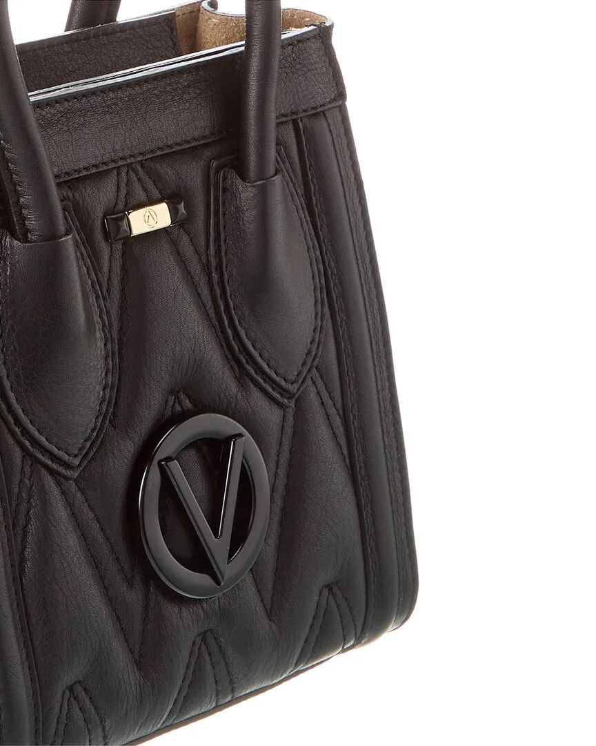 Valentino by Mario Valentino Eva Diamond Leather Tote