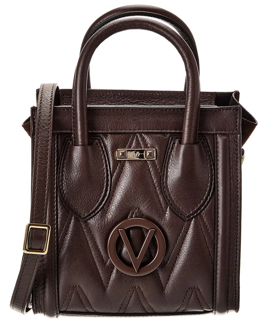 Valentino by Mario Valentino Eva Diamond Leather Tote