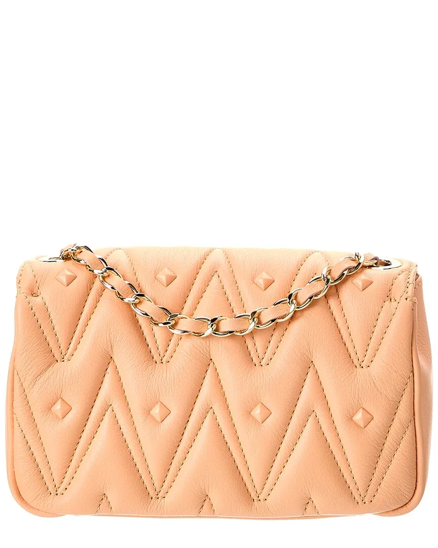 Valentino by Mario Valentino Poisson Diamond Leather Crossbody