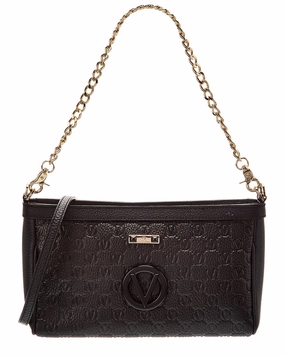 Valentino by Mario Valentino Celia Dollaro Monogram Leather Satchel