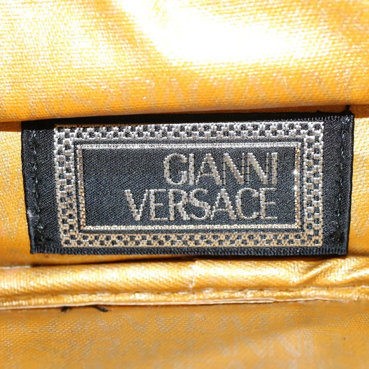 Versace  Velvet Clutch Bag (Pre-Owned)