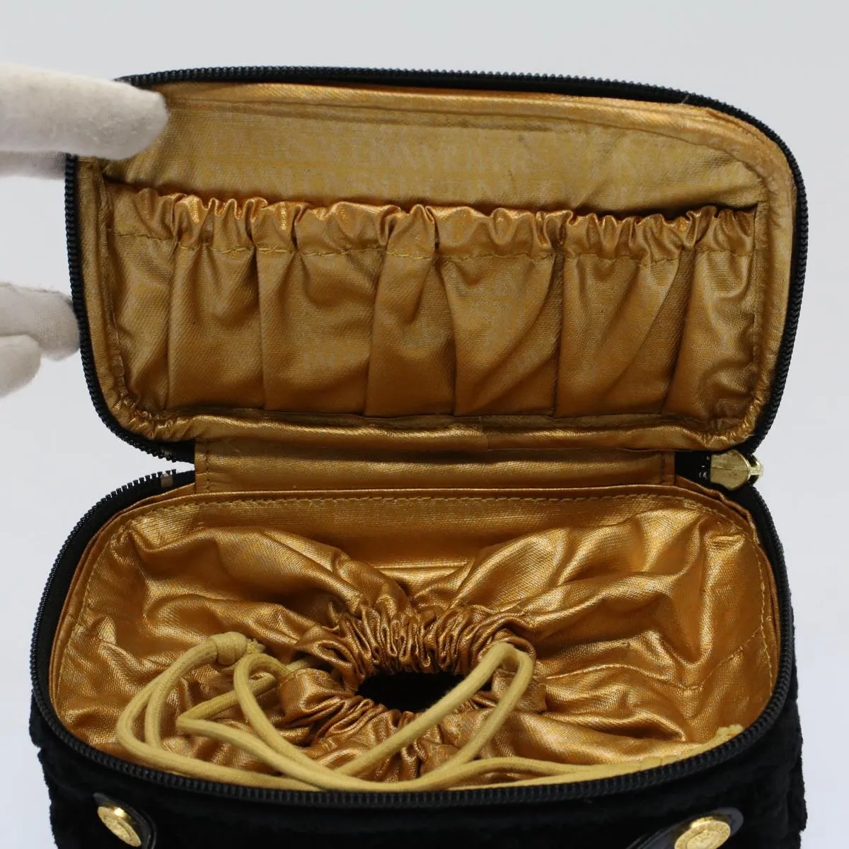 Versace  Velvet Clutch Bag (Pre-Owned)