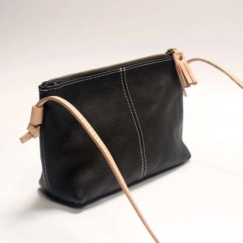 Vintage LEATHER WOMEN Small Crossbody Purse SHOULDER BAG Purse FOR WOMEN