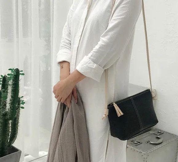 Vintage LEATHER WOMEN Small Crossbody Purse SHOULDER BAG Purse FOR WOMEN