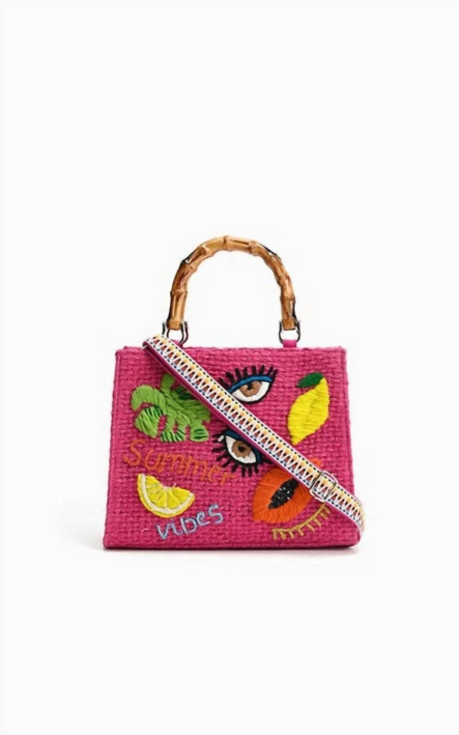 Women's Fruitful Charm Top Handle Tote In Pink Bliss
