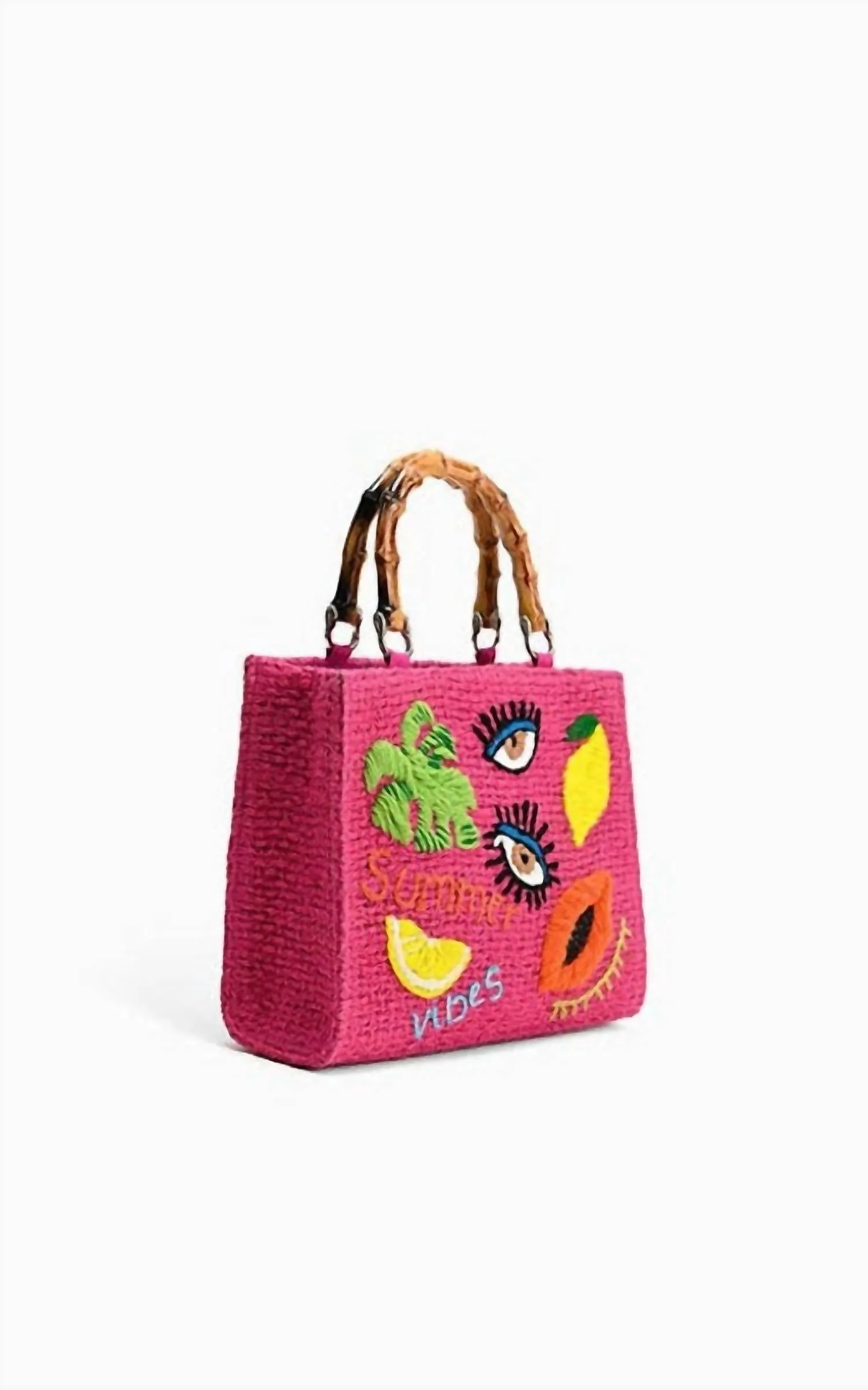 Women's Fruitful Charm Top Handle Tote In Pink Bliss