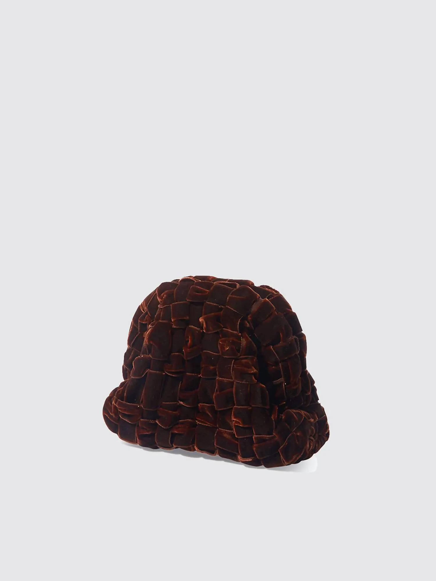 Women's Velvet Mini Game Bag In Brown