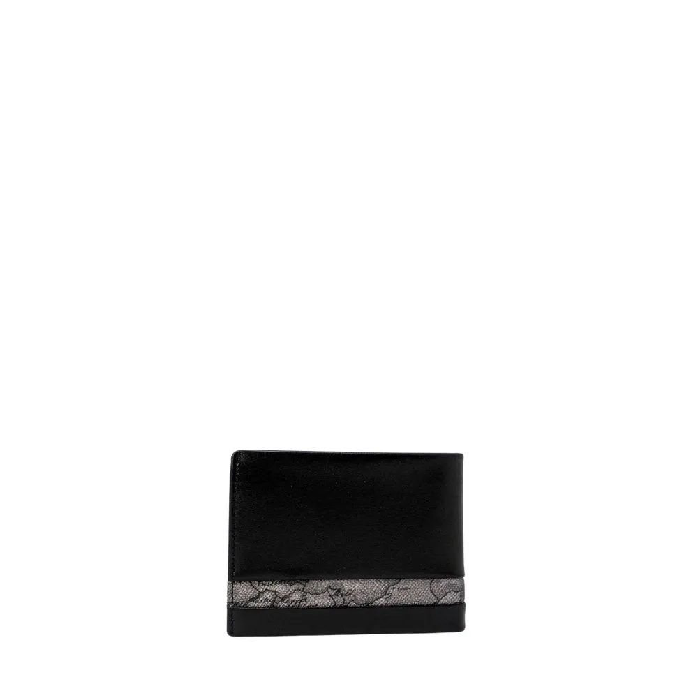 Alviero Martini Prima Classe Black Polyester Wallet