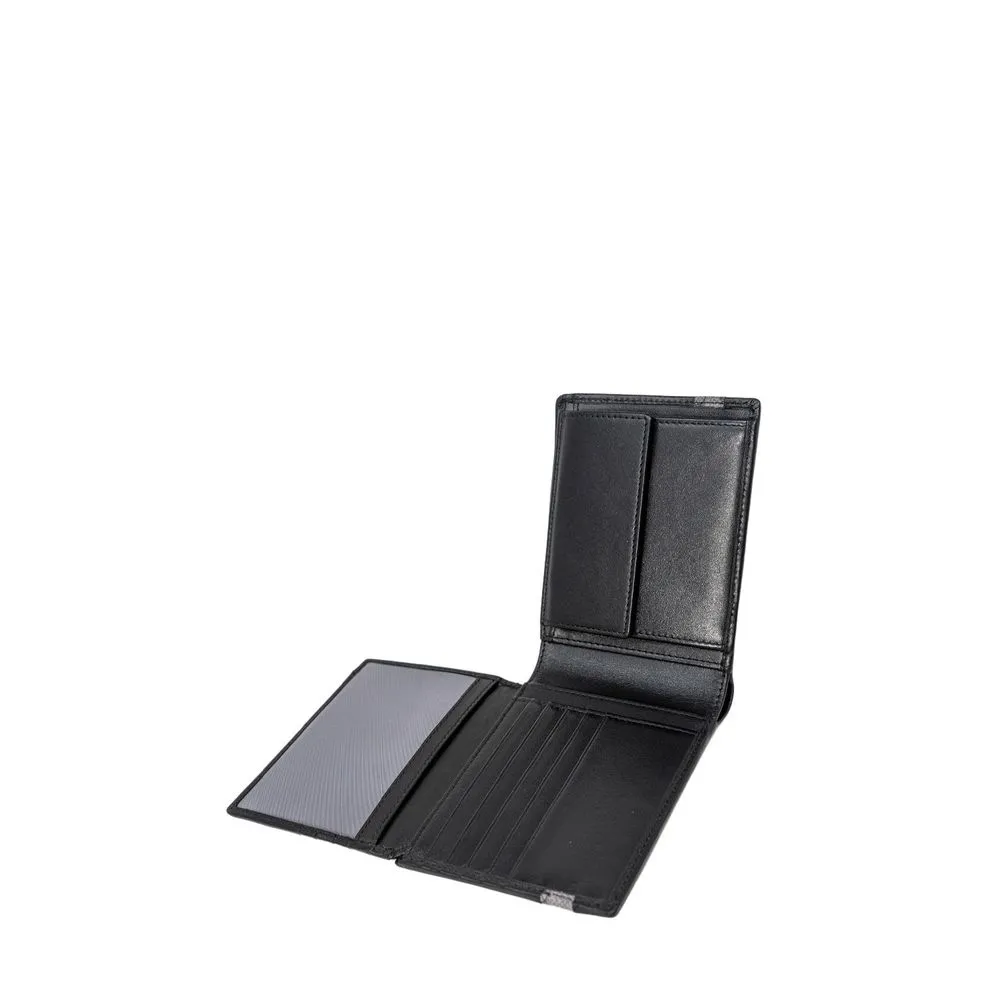 Alviero Martini Prima Classe Black Polyester Wallet
