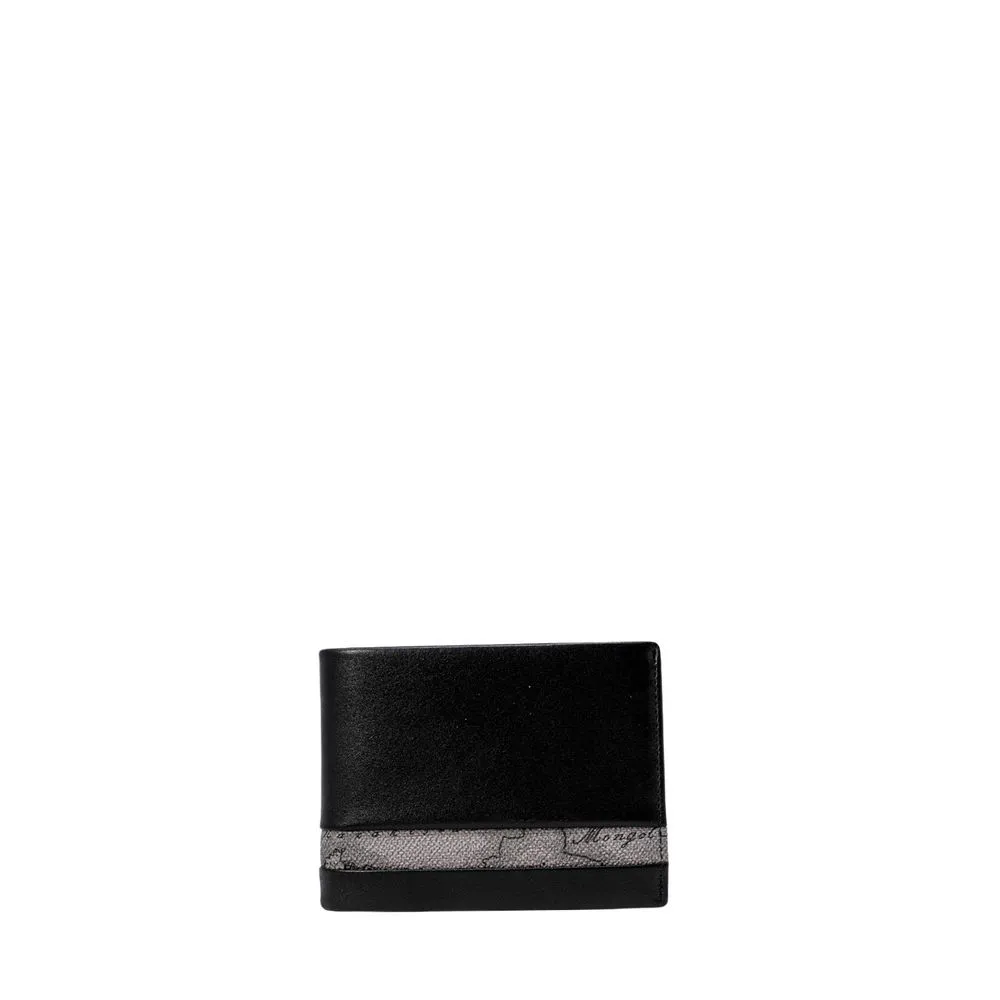 Alviero Martini Prima Classe Black Polyester Wallet