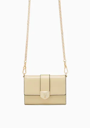 Athella Short Wallet Beige