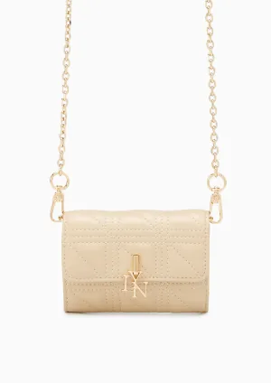 Aurelia Short Wallet Beige