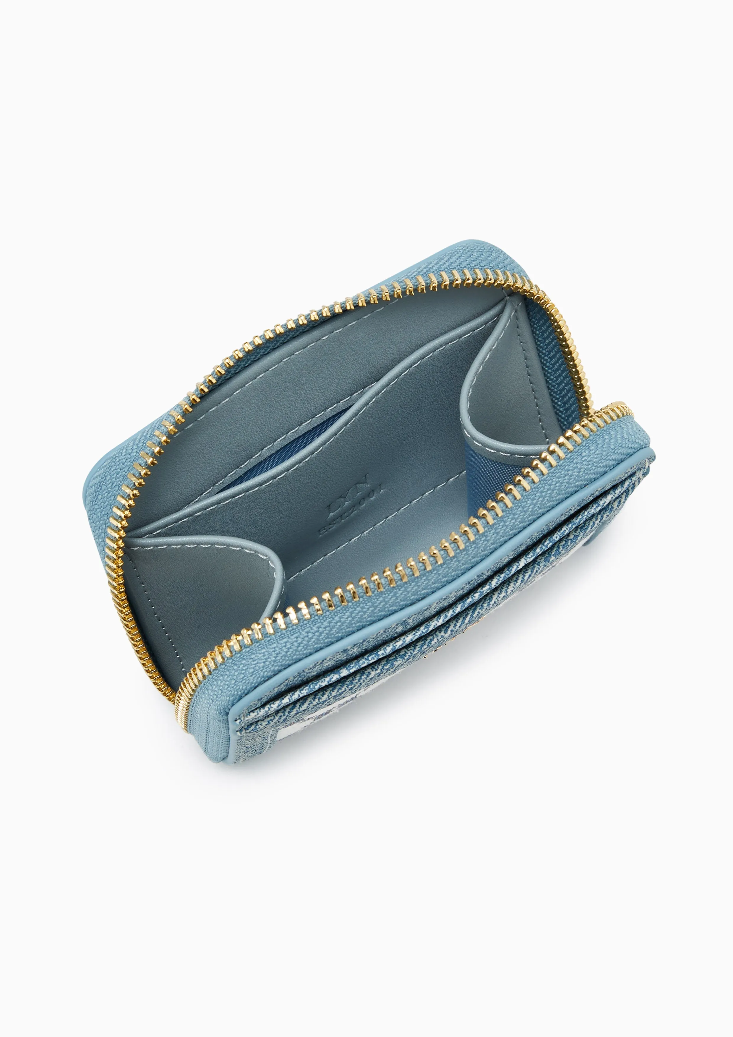 Bae Zip Around Short Wallet Blue