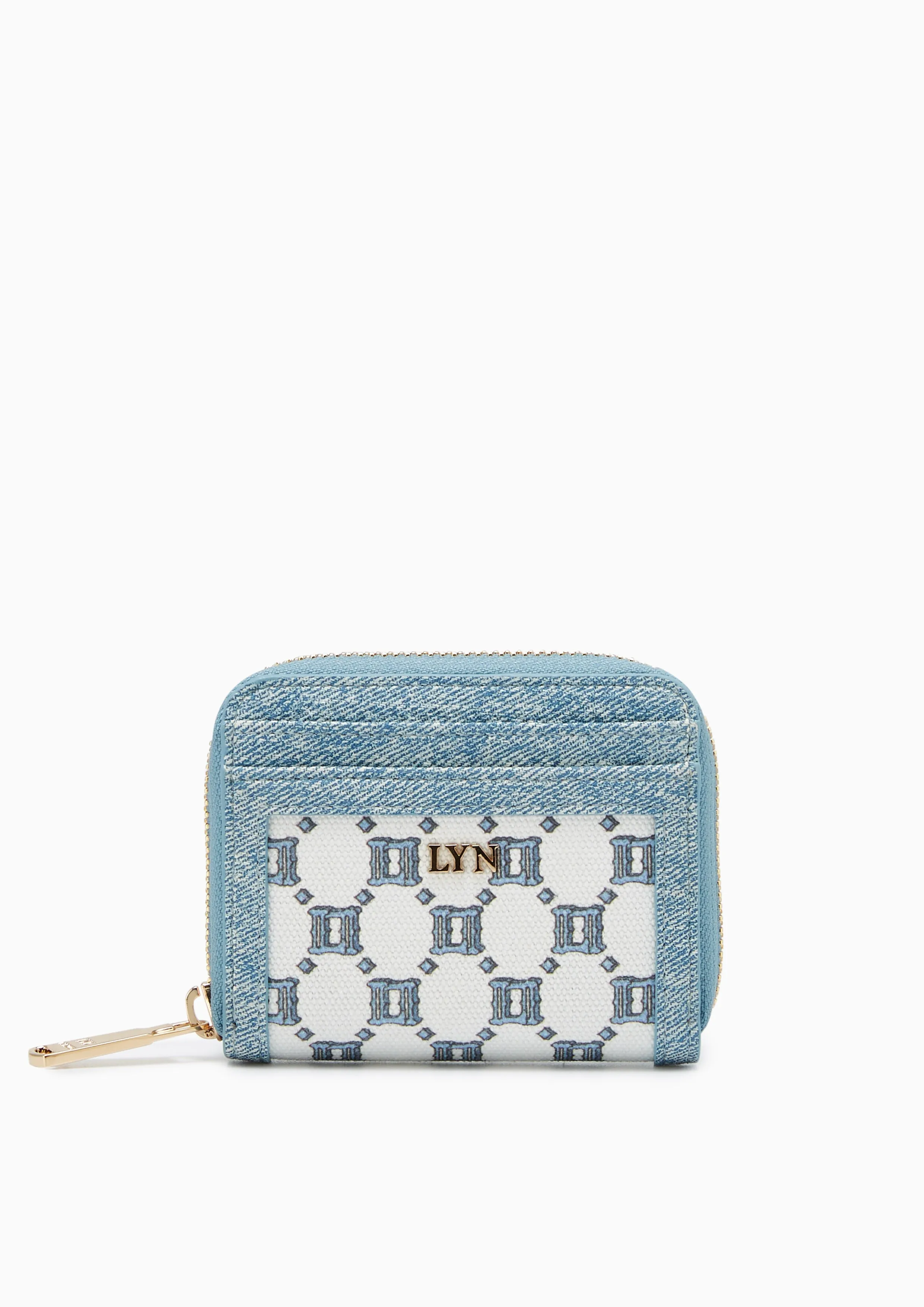 Bae Zip Around Short Wallet Blue
