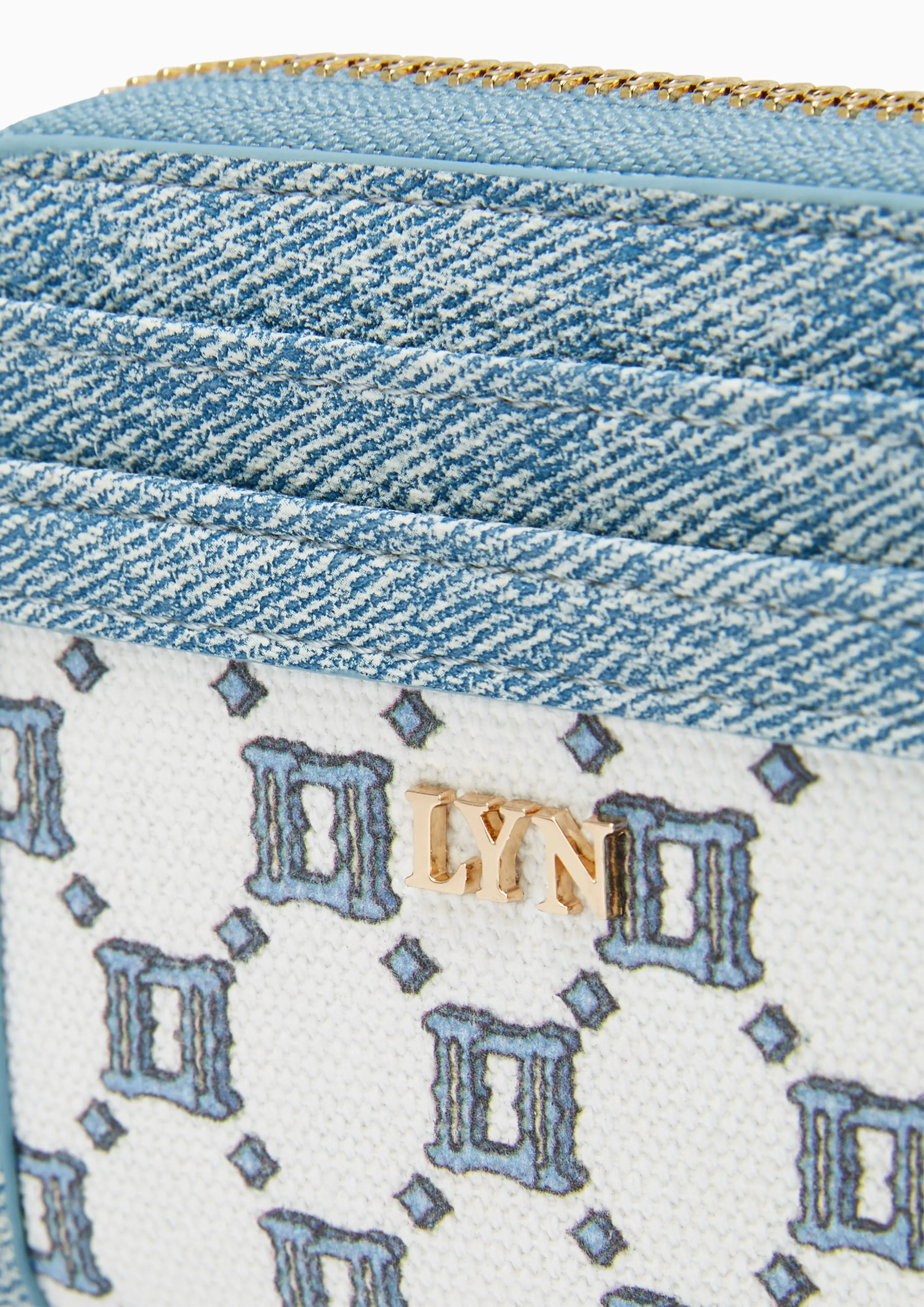 Bae Zip Around Short Wallet Blue