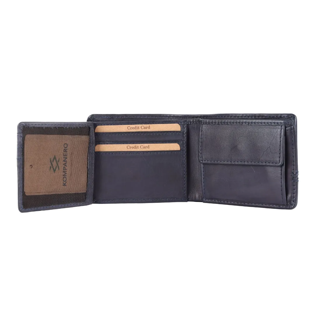 Brooks - The Mens Wallet -Blue