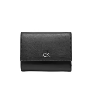 Calvin Klein Black Recycled Polyester Wallet